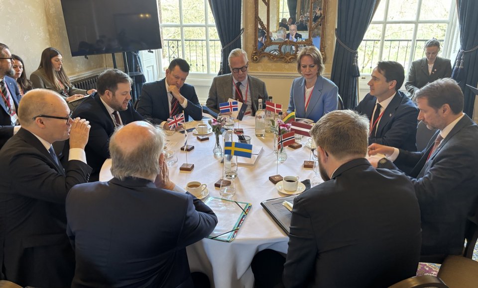 Londone – Šiaurės ir Baltijos šalių bei JK glaudaus bendradarbiavimo ir vienybės Ukrainos bei...
