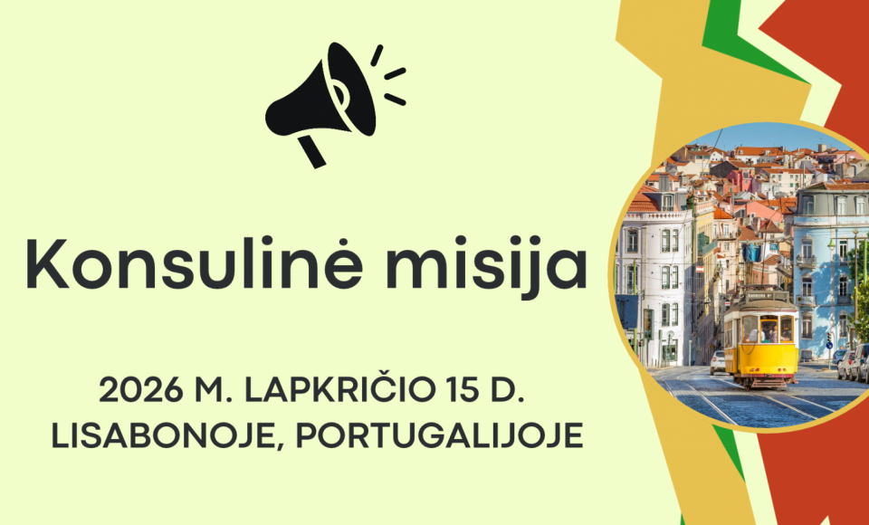 Konsulinė misija Lisabonoje, Portugalijoje